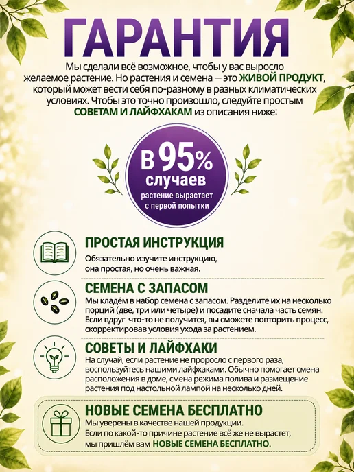 Про Растения Индийская Сирень набор для выращивания растений дома, фиолетовый, фото 7