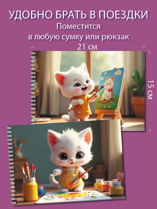 Газета Крот Блокноты для рисования для девочек, вариант, фото 2