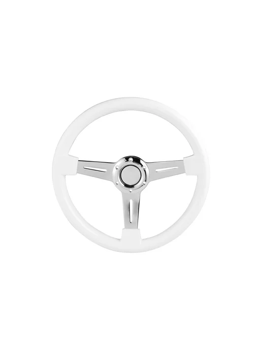Универсальный руль nardi ABS chrome white 340 мм, белый, фото 3
