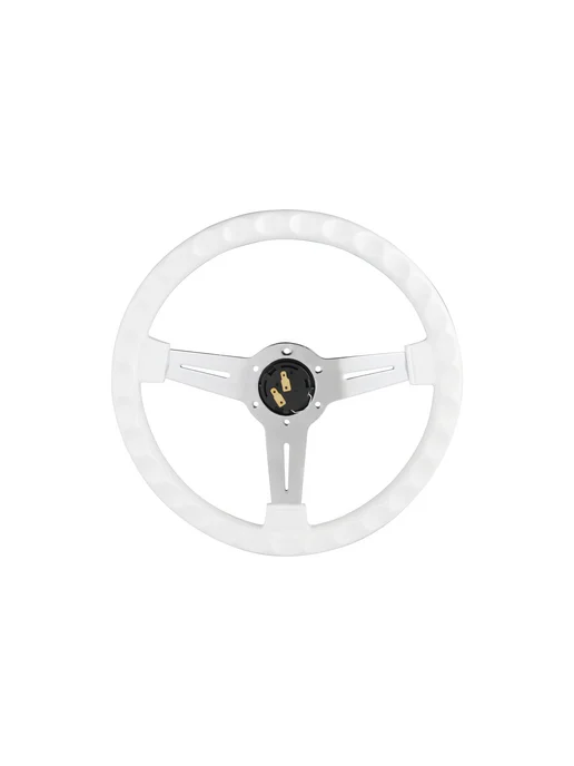 Универсальный руль nardi ABS chrome white 340 мм, белый, фото 4