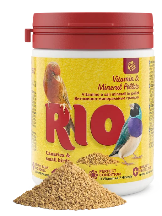 RIO Витаминно-минеральная смесь для мелких птиц, 120гр, 120 г