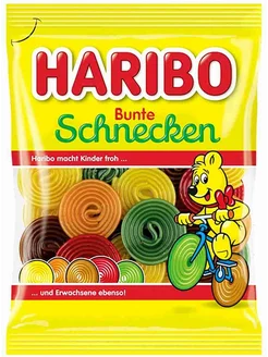 Мармелад диски улитки 160г Haribo 302584382 купить за 293 ₽ в интернет-магазине Wildberries