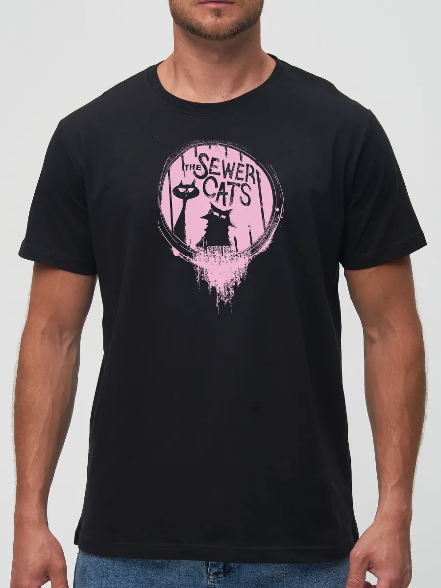 Футболка The sewer cats альтернатива