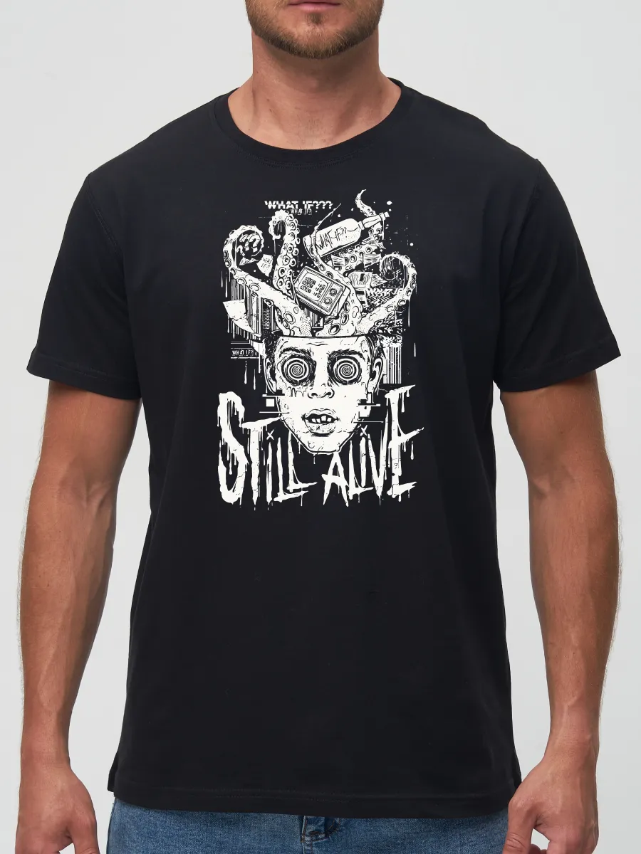 Футболка Still alive метал