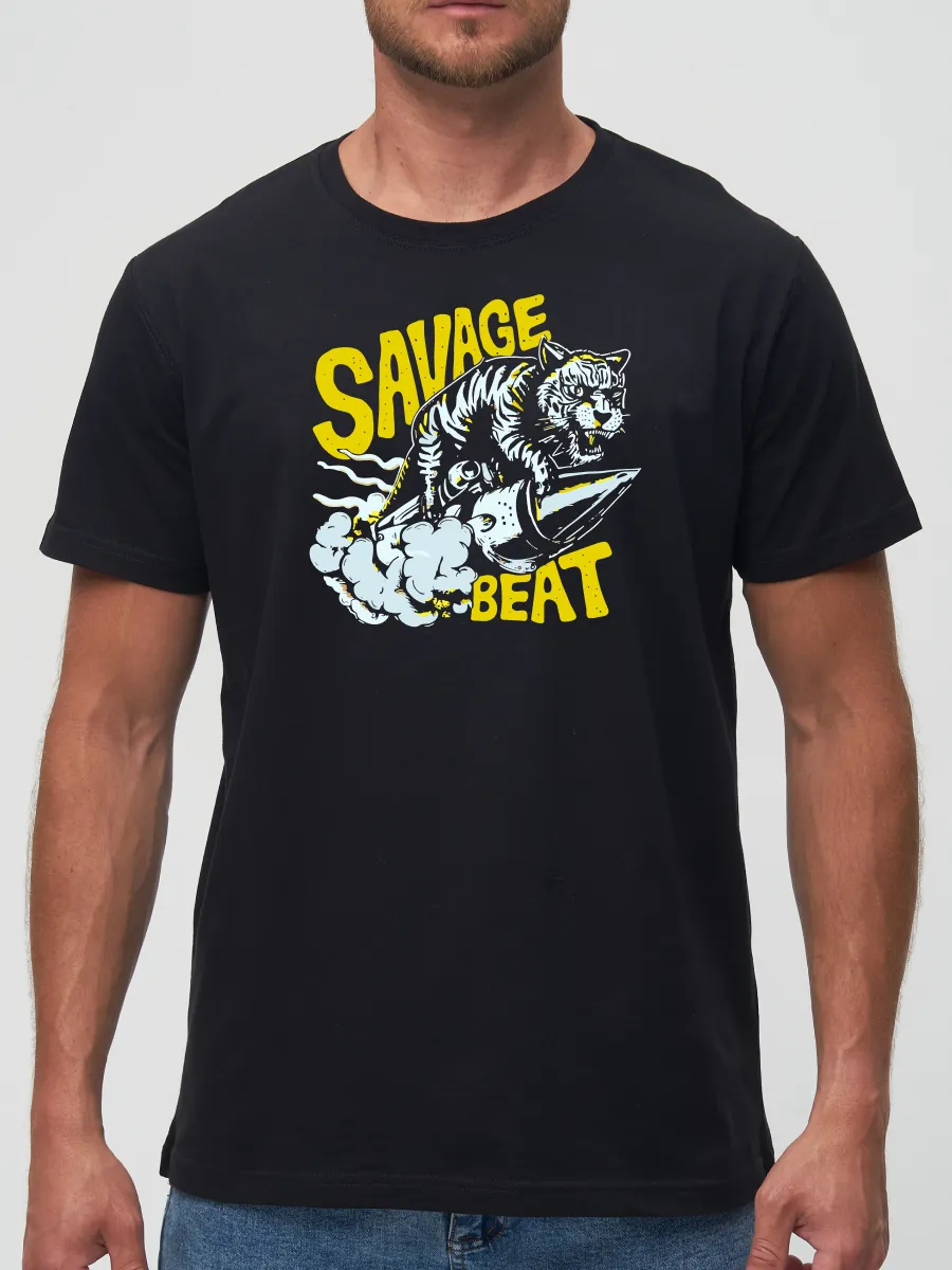 Футболка Savage beat рок