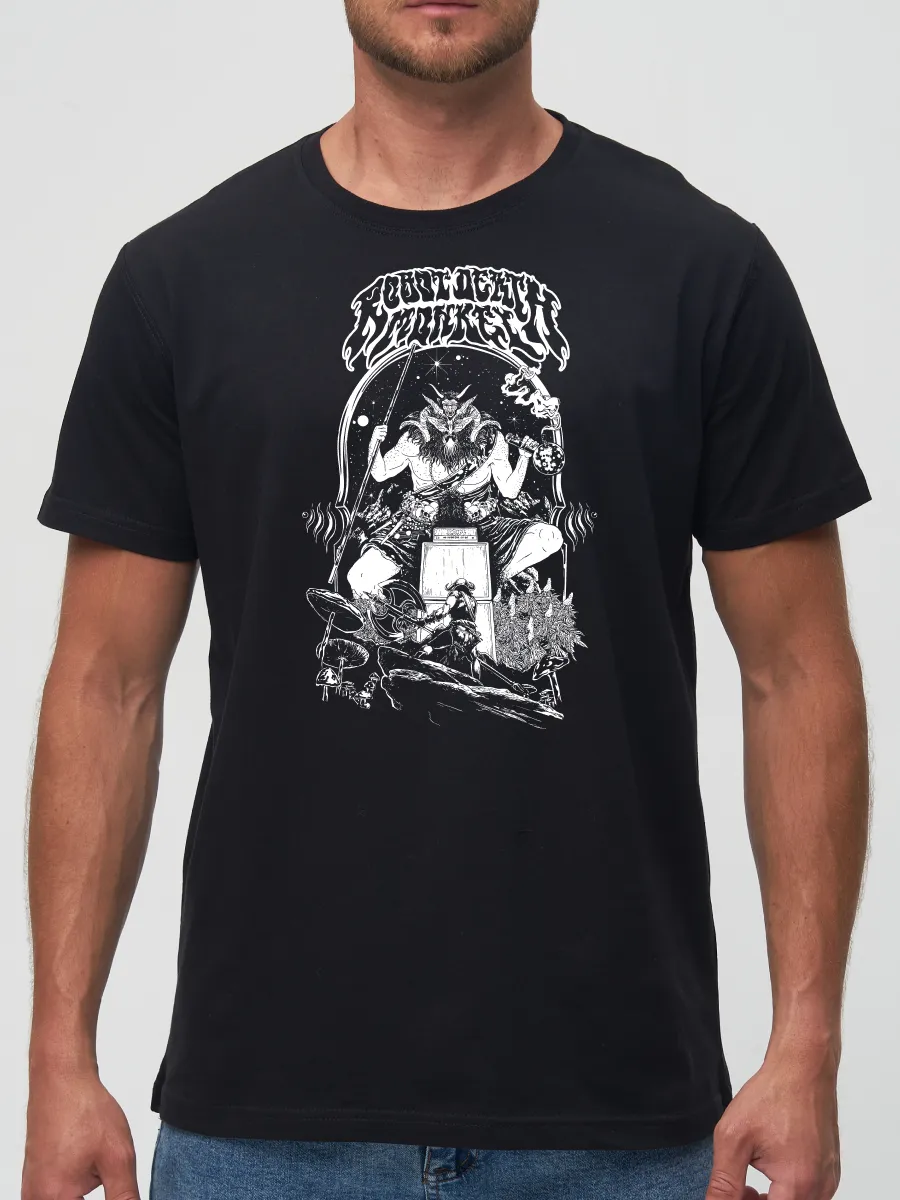 Футболка Robot death monkey рок