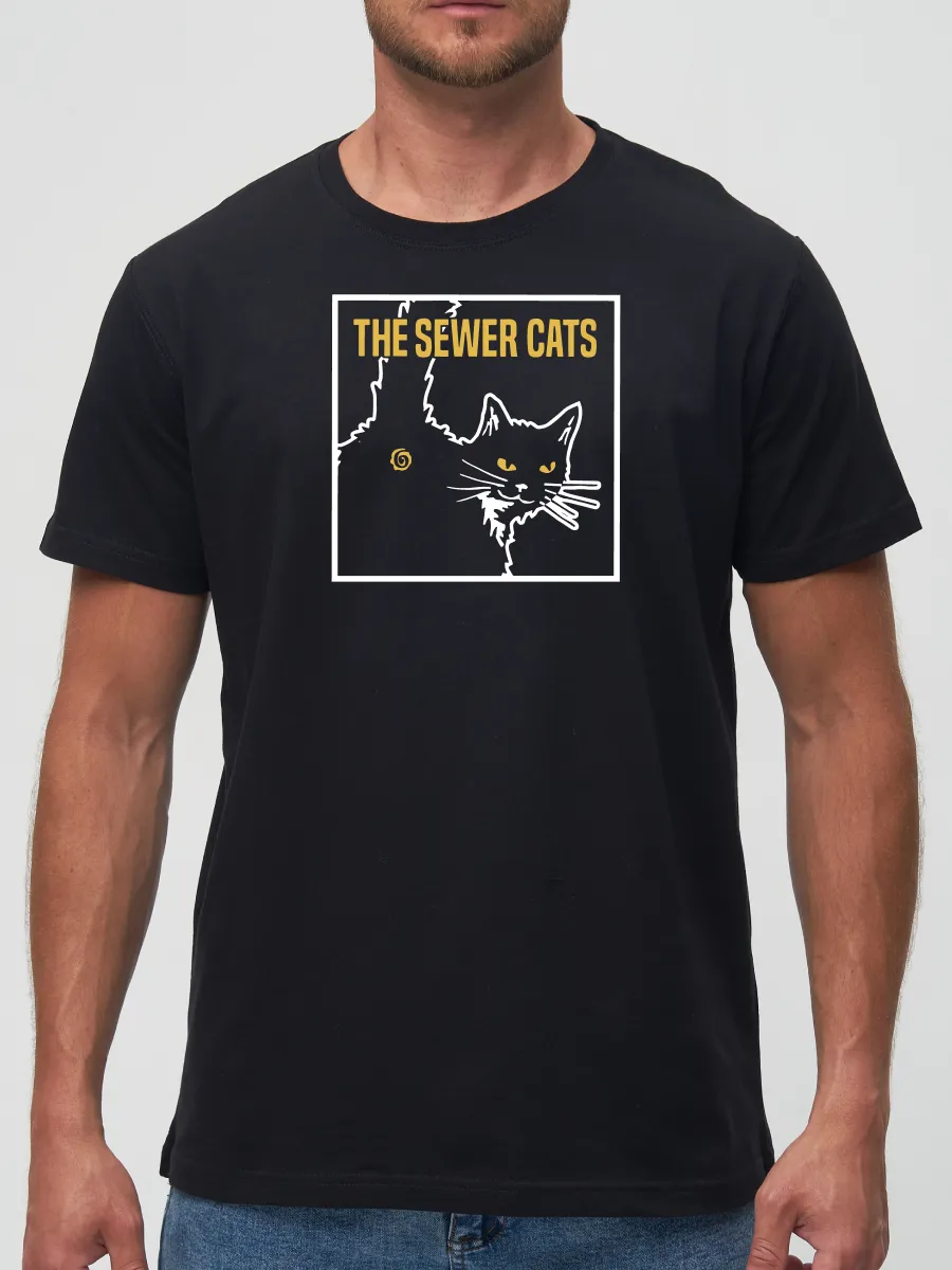 Футболка The sewer cats альтернатива