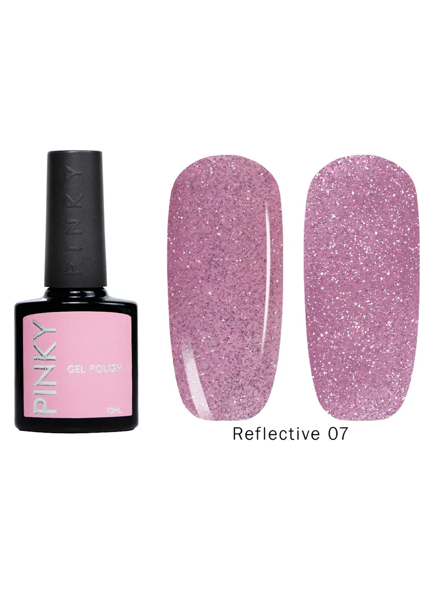 Гель-лак Pinky Reflective №07 , 10 мл