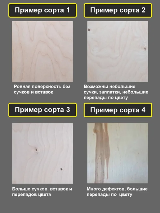 My Perfect Wood Строительная фанера квадрат 25х25 см толщина 6 мм, 25x25 см, фото 2