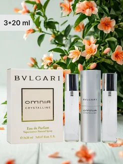 Набор духов 3 шт bvlgari omnia crystalline 60мл Булгари 302772506 купить за 947 ₽ в интернет-магазине Wildberries