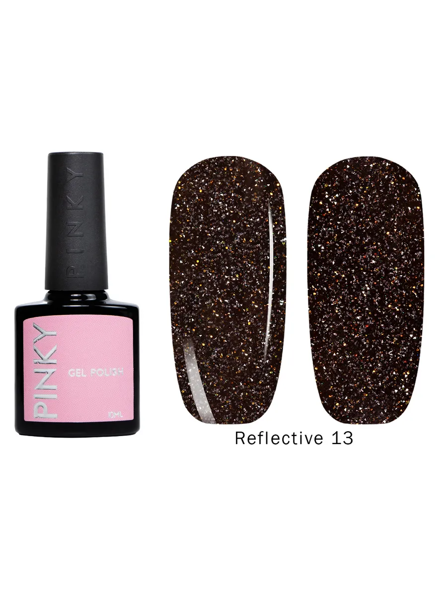 Гель-лак Pinky Reflective №13 , 10 мл