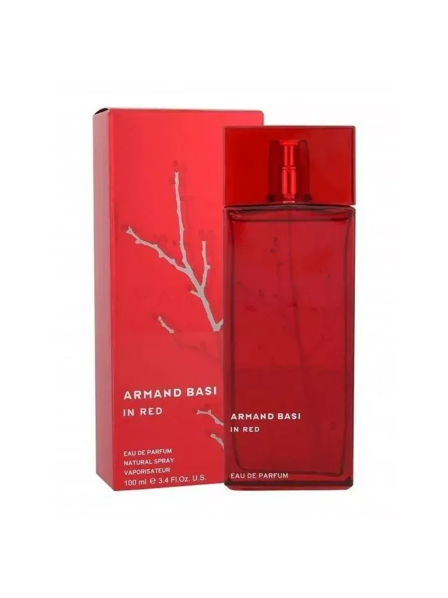 Armand basi in red eau. Armand basi in red eau