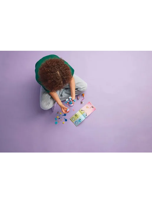 LEGO DREAMZzz Иззи и игровой кролик Банчуро 71490, фиолетовый, фото 2