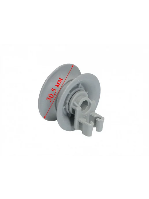 Zipbaza Колесо верхней корзины посудомоечной машины Siemens, серый, фото 2