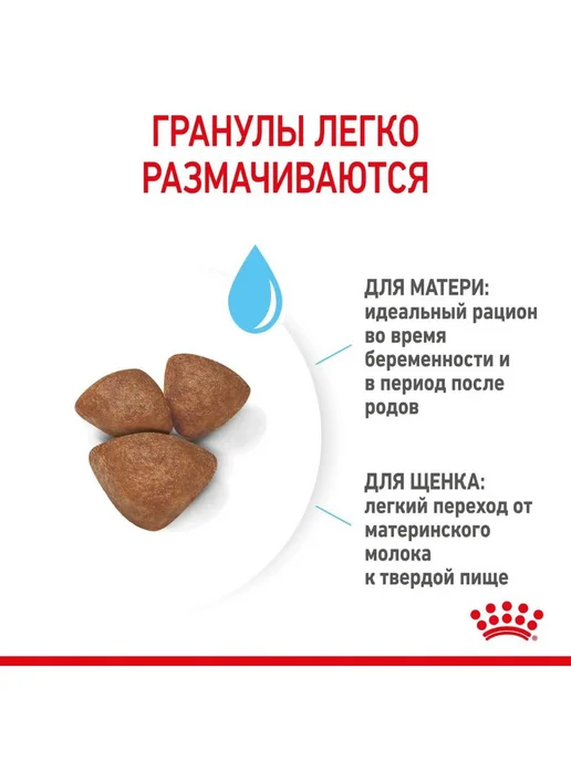 Сухой корм Royal canin Starter Месяц. для собак, мелкие, щенки, 3 кг, фото 7