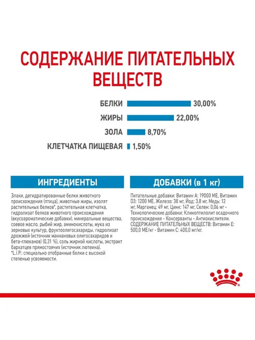 Сухой корм Royal canin Starter Месяц. для собак, мелкие, щенки, 3 кг, фото 8