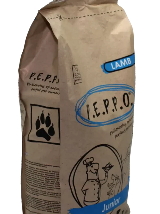 Сухой корм PEPPO Щенов для собак, средние, ягненок, 1,5 кг, фото 3