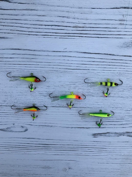 VV Baits Балансиры набор "МИКС" для зимней рыбалки - 5 шт, 5 шт, фото 3
