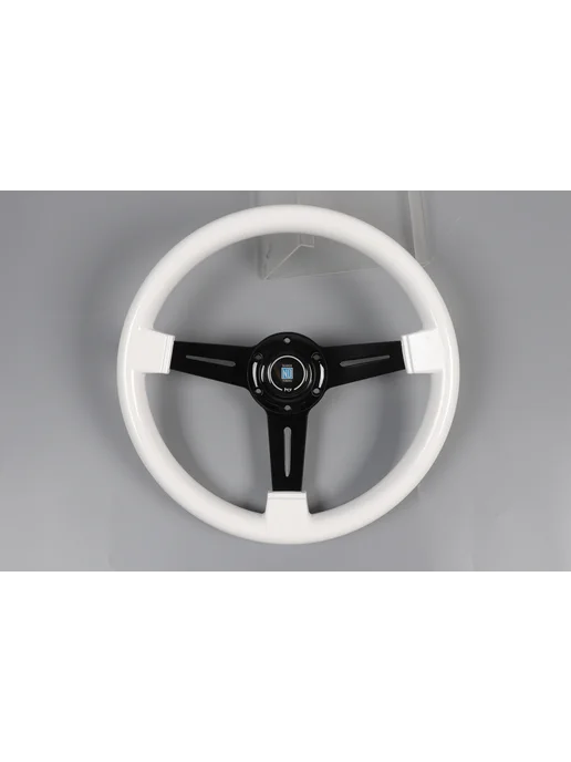 Универсальный руль nardi ABS black white 340 мм, черный