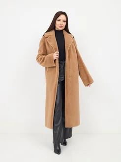 дубленка из экомеха шуба искусственная Эверест 303112494 купить за 18 877 ₽ в интернет‑магазине Wildberries