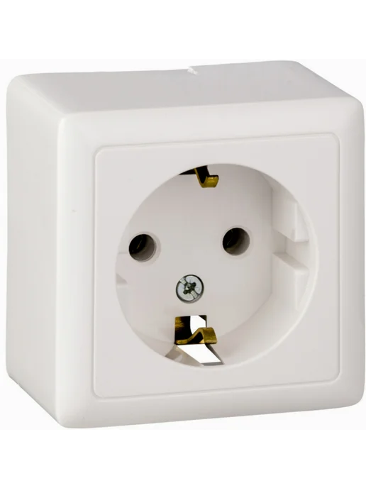 Systeme Electric Розетка силовая Систем Электрик Хит белый, 3 шт, 2 шт, фото 2
