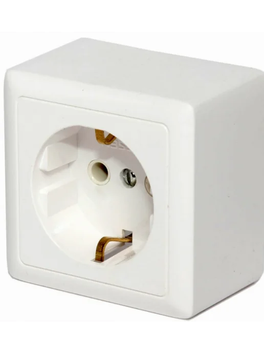 Systeme Electric Розетка силовая Систем Электрик Хит белый, 3 шт, 2 шт, фото 3