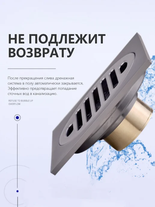 Трап для душа слив душевой кабины, черный, фото 5