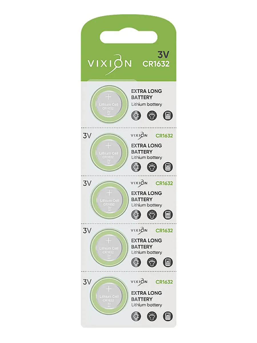 Vixion Батарейка литиевая дисковая CR1632 Vixion Батарейка литиевая дисковая CR1632