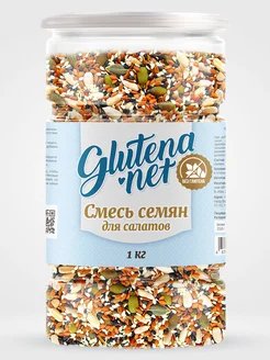 Смесь семян 1000гр без глютена glutena.net 303301334 купить за 380 ₽ в интернет-магазине Wildberries