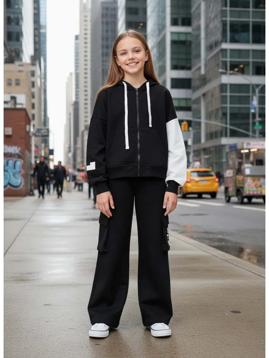 Худи + брюки, Black