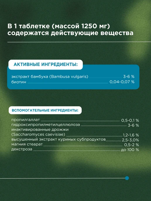 ProPhyto Витамины для собак и кошек для Кожи и Шерсти, 100 таблеток, вариант, фото 4
