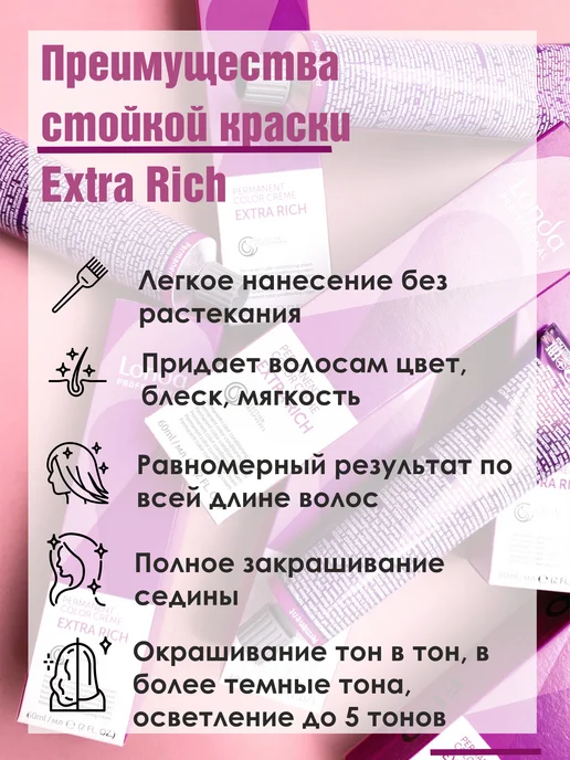 Londa Professional Краска для волос стойкая Extra Rich 12 16, 60 мл, фото 2