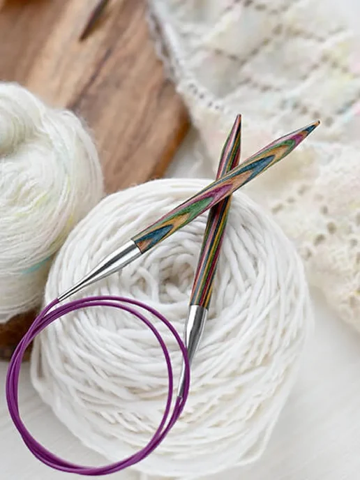KnitPro Спицы круговые Symfonie 100 см, 8.00 мм, серый