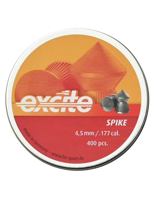 H&N Пули для пневматики 4,5 мм Excite Spike, для пневматики 4 5, фото 3