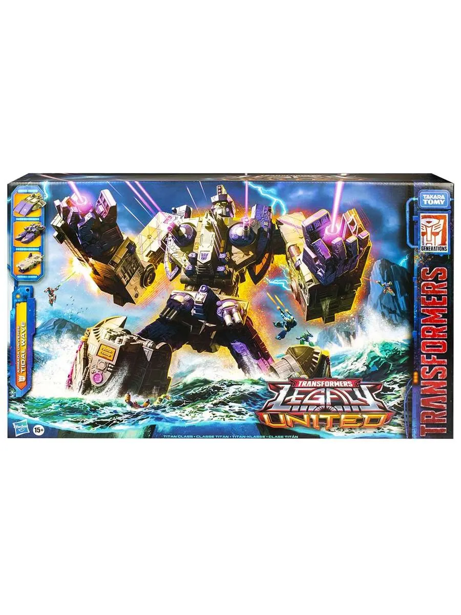 Фигурка Transformers Legacy United Титан Тайдл Уэйв
