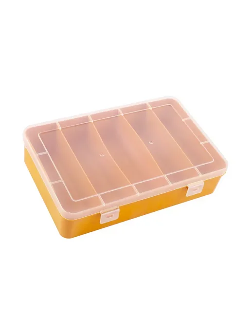 BOXplast Две коробки для мелочей на 5 отделений 190х125х47мм, зеленый, фото 5