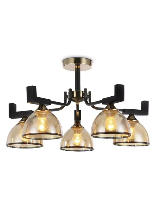 AMBRELLA LIGHT Люстра потолочная подвесная Светильник в гостиную Е27, черный