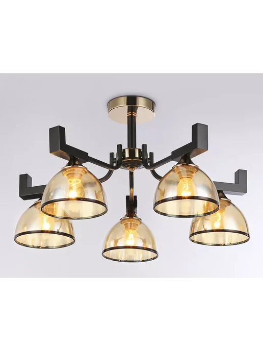AMBRELLA LIGHT Люстра потолочная подвесная Светильник в гостиную Е27, черный, фото 2