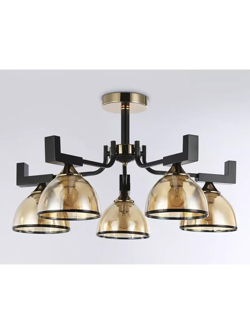 AMBRELLA LIGHT Люстра потолочная подвесная Светильник в гостиную Е27, черный, фото 3