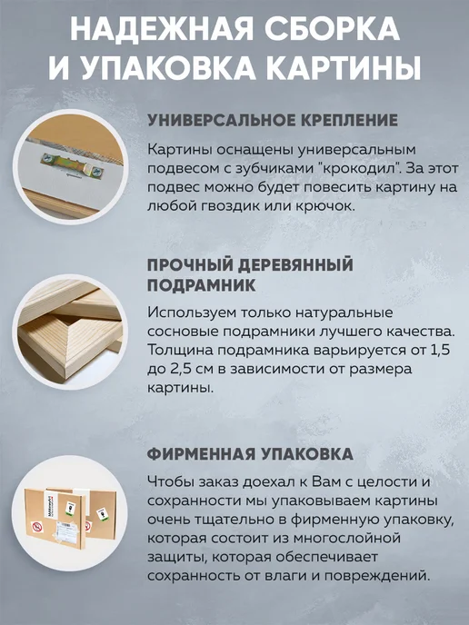 Домашний Оберег Оберег - картина на стену "Матерь Божья" 60х60 см, вариант, фото 7
