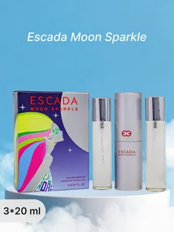 Набор духов 3 шт Escada Moon Sparkle 60мл 303658290 купить за 899 ₽ в интернет-магазине Wildberries