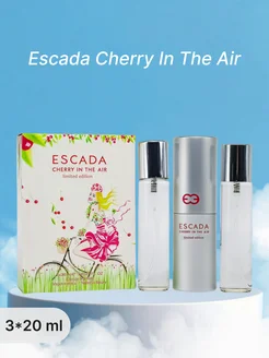 Набор духов 3 шт Escada Cherry In The Air 60мл 303659562 купить за 850 ₽ в интернет-магазине Wildberries