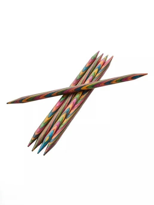KnitPro Спицы носочные Symfonie 10 см 3.75 мм, серый