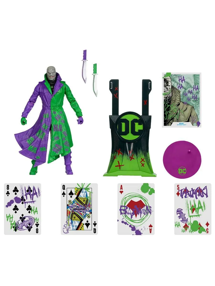 Фигурка Dc Multiverse Hush Jokerized (Gold Label)(Sdcc) 18см