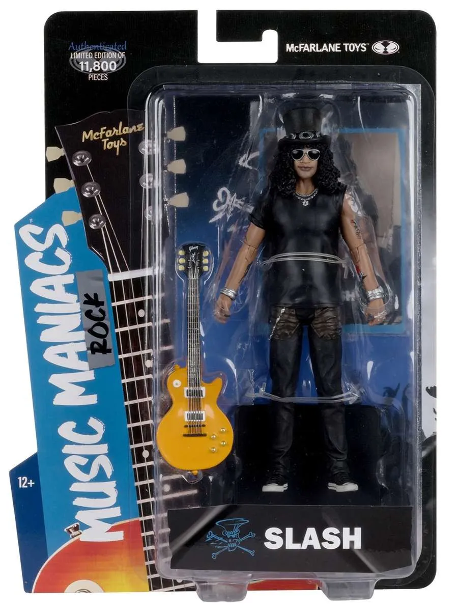 Фигурка Music Maniacs Rock & Roll Slash 15см 787926142082