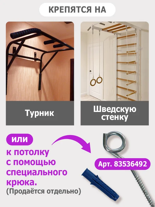 Спортбэби Прыгунки VIP без крепления 3в1. Подвесная качель детская, вариант, фото 3