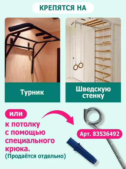 Спортбэби Прыгунки VIP без крепления 3в1. Подвесная качель детская, голубой, фото 3