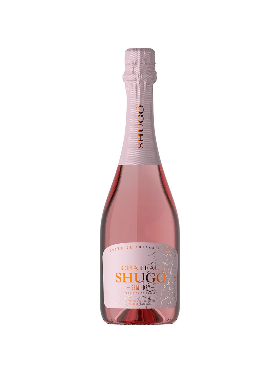 Вино игристое Chateau Shugo Rose Semi-Dry роз.полусух.0,75л