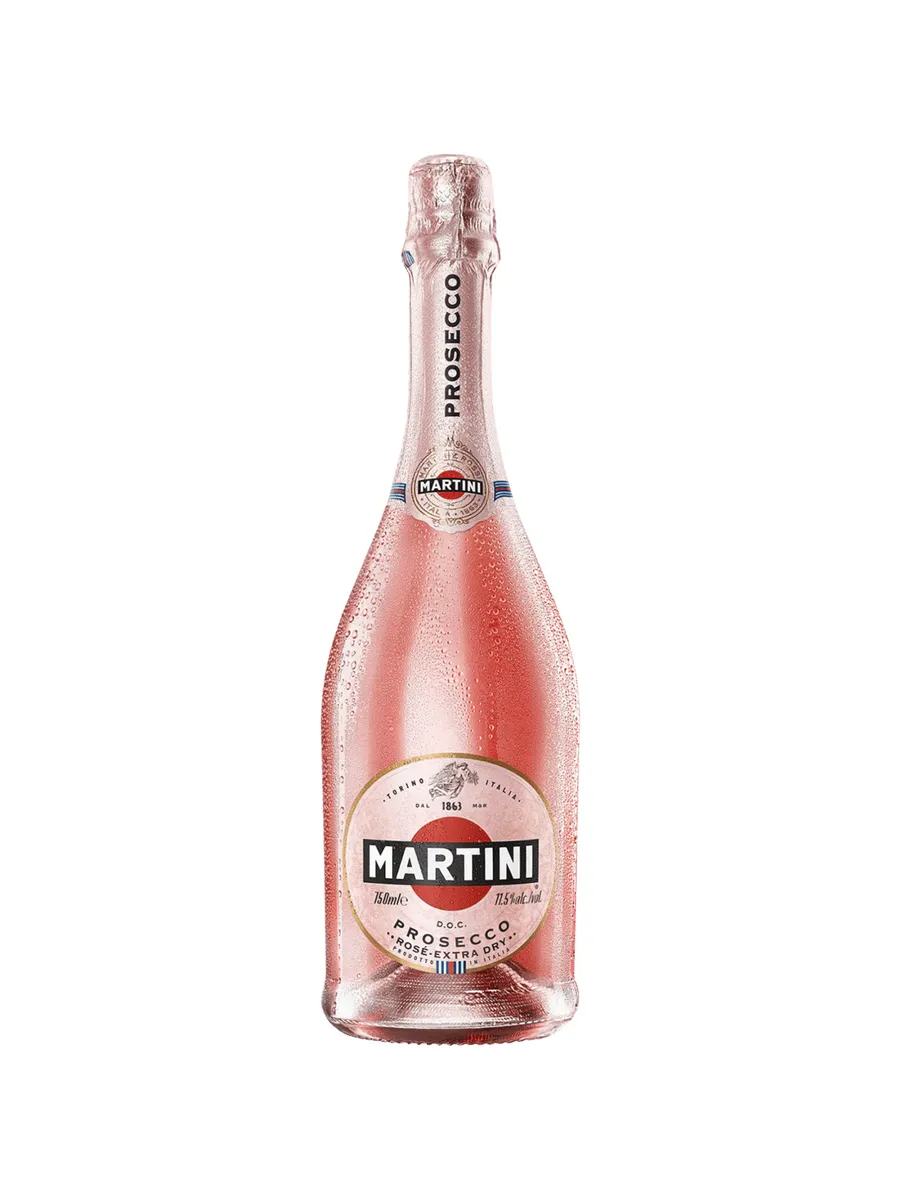 Вино игристое Martini Prosecco Rose Extra Dry роз.сух.0,75л