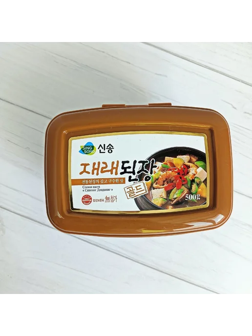 Sing Song Соевая паста Soybean Paste Денджянг 500 г, 500 г, фото 3